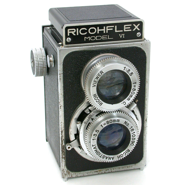 RICOHFLEX MODEL Ⅶ モデル7 80mm F3.5 二眼カメラスマホ/家電/カメラ